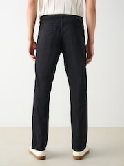 Black 5 Pocket Cotton Linen Trousers - Image 3 of 11