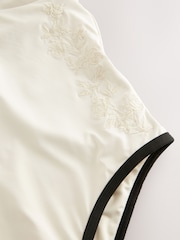 Rockett St George Ecru Embroidered Swimsuit - Image 9 of 10