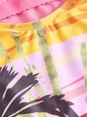 Rockett St George Multi Sequin Miami Sunset Swimsuit - Image 9 of 11