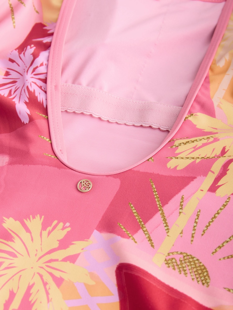 Rockett St George Multi Ibiza Sunset Swimsuit - Image 12 of 12