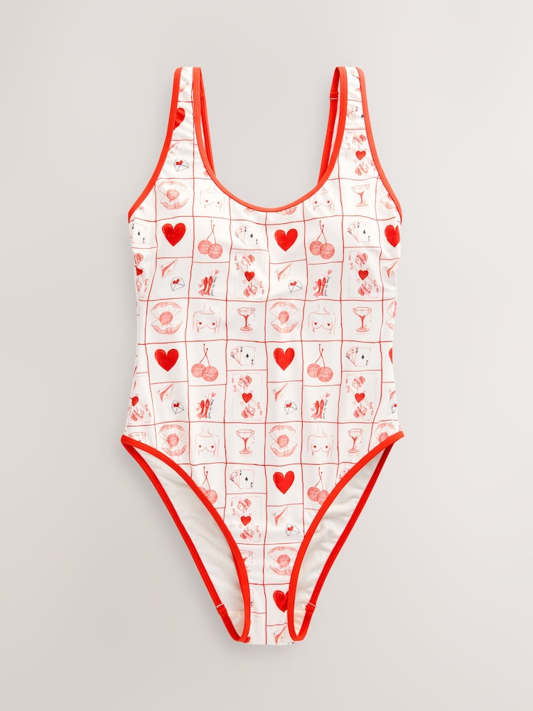 Rockett St George Ecru Pyjama Party Swimsuit - Image 7 of 7