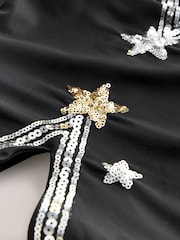 Rockett St George Black Star Sequin Swimsuit - Image 9 of 10