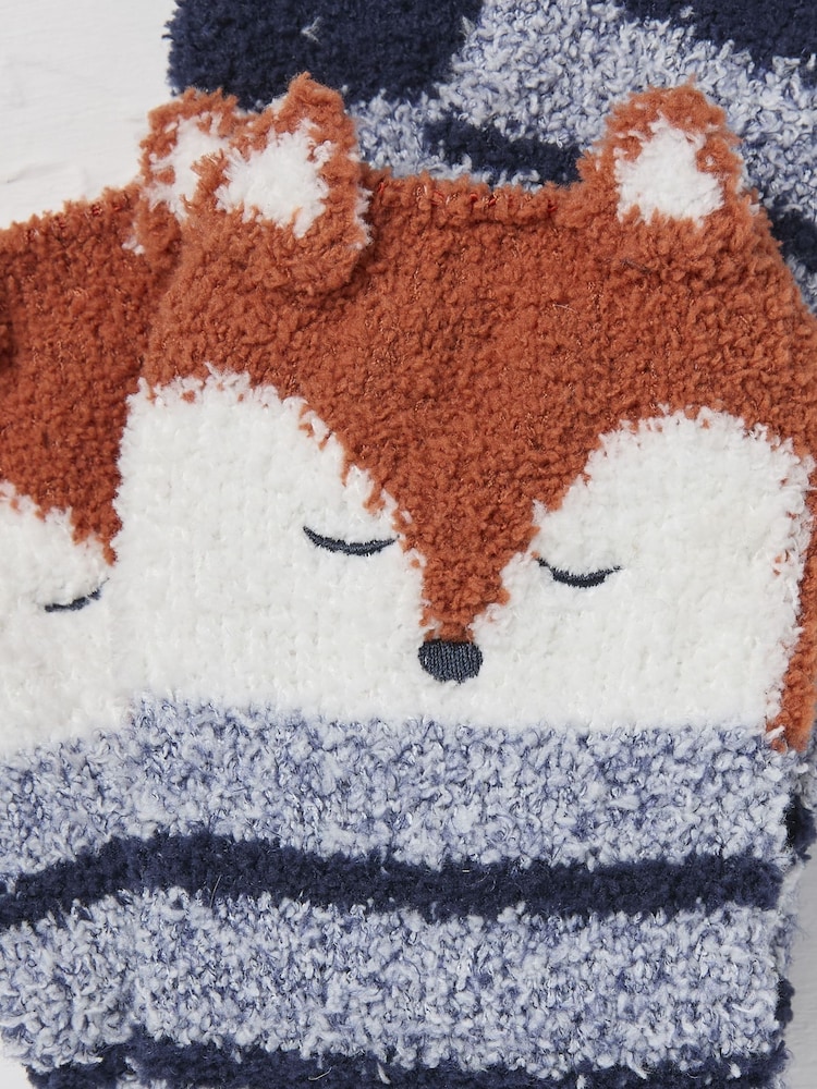 FatFace Blue Fox Idaho Socks - Image 2 of 2