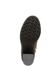 Vionic Truckee Wide Fit Block Heel Leather Ankle Boots - Image 7 of 10