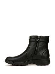 Vionic Redding Leather Black Ankle Slippers - Image 2 of 10