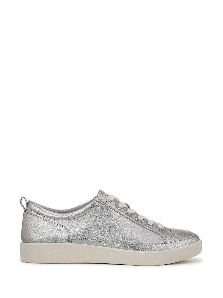 Vionic Winny Nubuck Leather Lace Up Trainers - Image 1 of 10