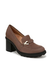 Vionic Tiburon Wide Fit Slip-Ons Leather Loafers - Image 7 of 10