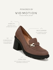 Vionic Tiburon Wide Fit Slip-Ons Leather Loafers - Image 9 of 10