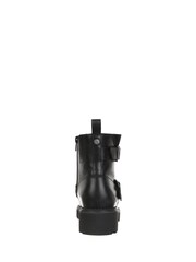 Vionic Folsom Leather Black Ankle Boots - Image 3 of 8