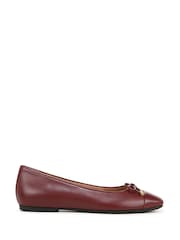 Vionic Klara Wide Fit Ballerina Shoes - Image 1 of 10