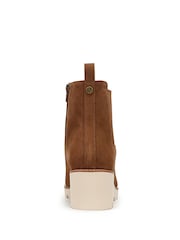 Vionic Wide Fit Aria Leather Ankle Boots - Image 5 of 11
