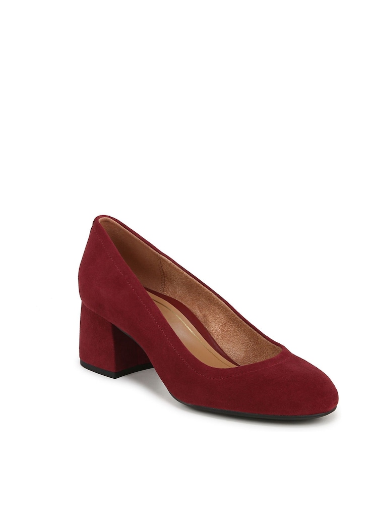 Vionic Carmel Regular Fit Block Heel Court Shoes - Image 3 of 10
