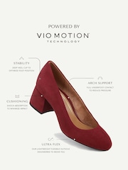 Vionic Carmel Regular Fit Block Heel Court Shoes - Image 9 of 10