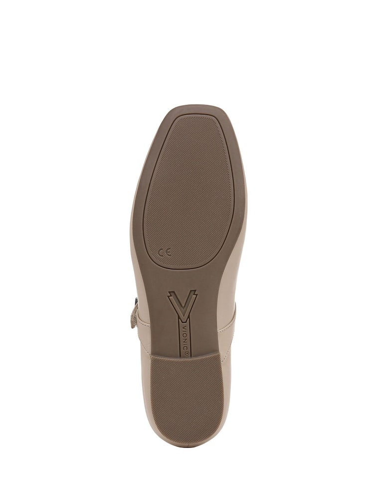 Vionic Wide Fit Mary Janes Alameda Flats - Image 7 of 10
