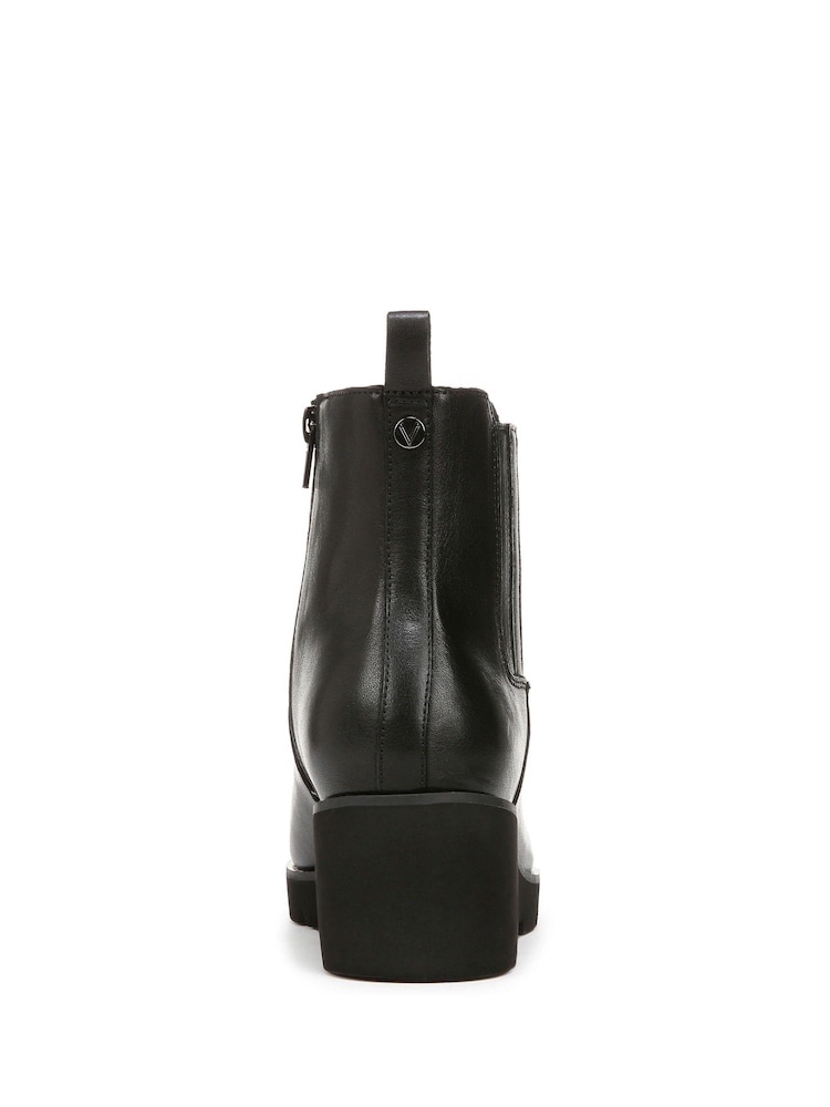 Vionic Wide Fit Aria Leather Ankle Boots - Image 5 of 10