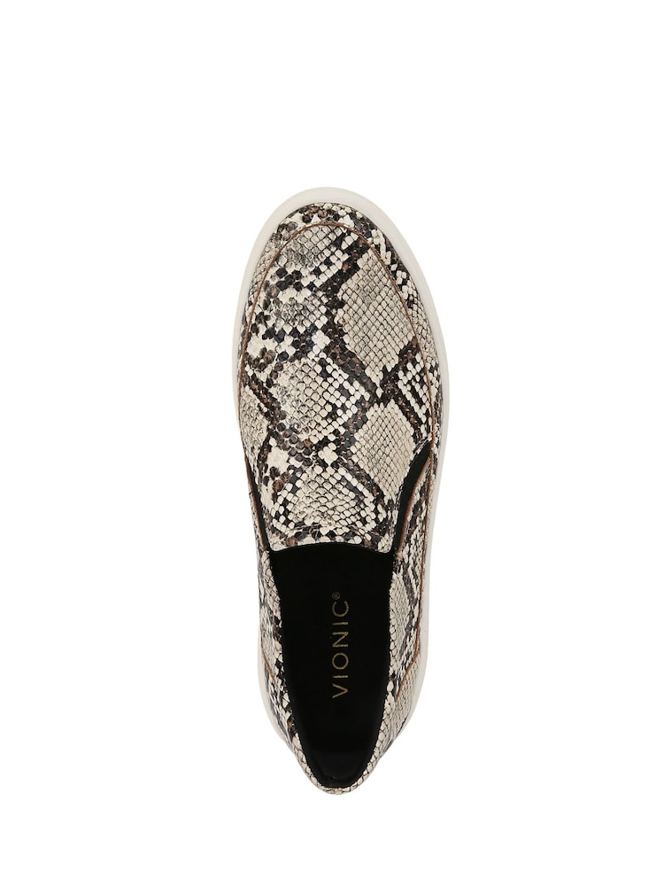Vionic Kearny Wide Fit Slip-On Trainers - Image 7 of 11