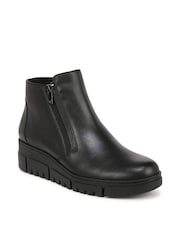 Vionic Uptown Sur Wide Fit Leather Ankle Boots - Image 3 of 10