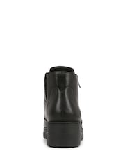 Vionic Uptown Sur Wide Fit Leather Ankle Boots - Image 5 of 10