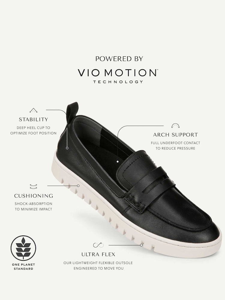 Vionic Uptown Regular Fit Leather Slip On Loafers - Image 10 of 11