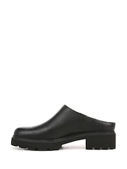 črna - Vionic Fairfax v standardnem krogu Waxed Suede Mule čevlji - Slika 3 iz 11