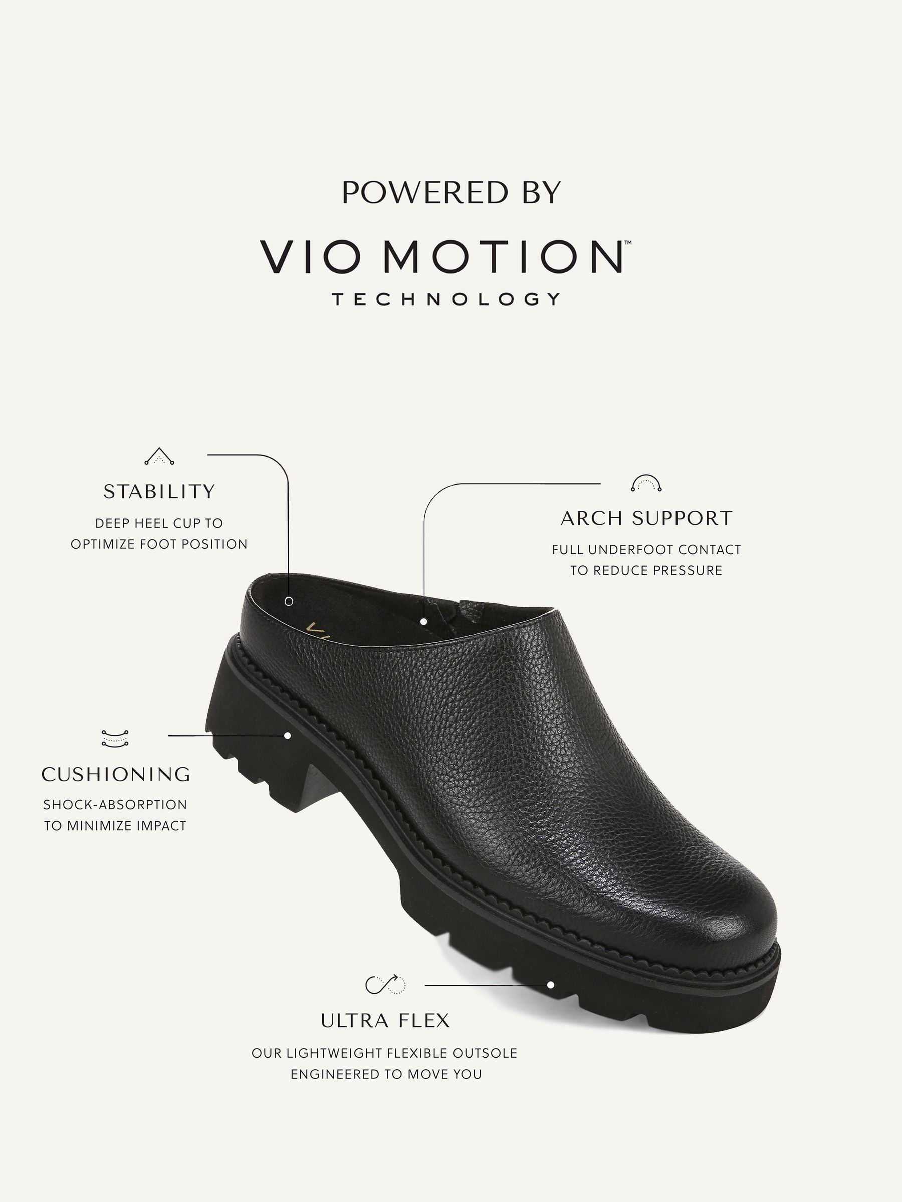 Buy Vionic Fairfax Regular Fit Waxed Suede Mule Shoes from the