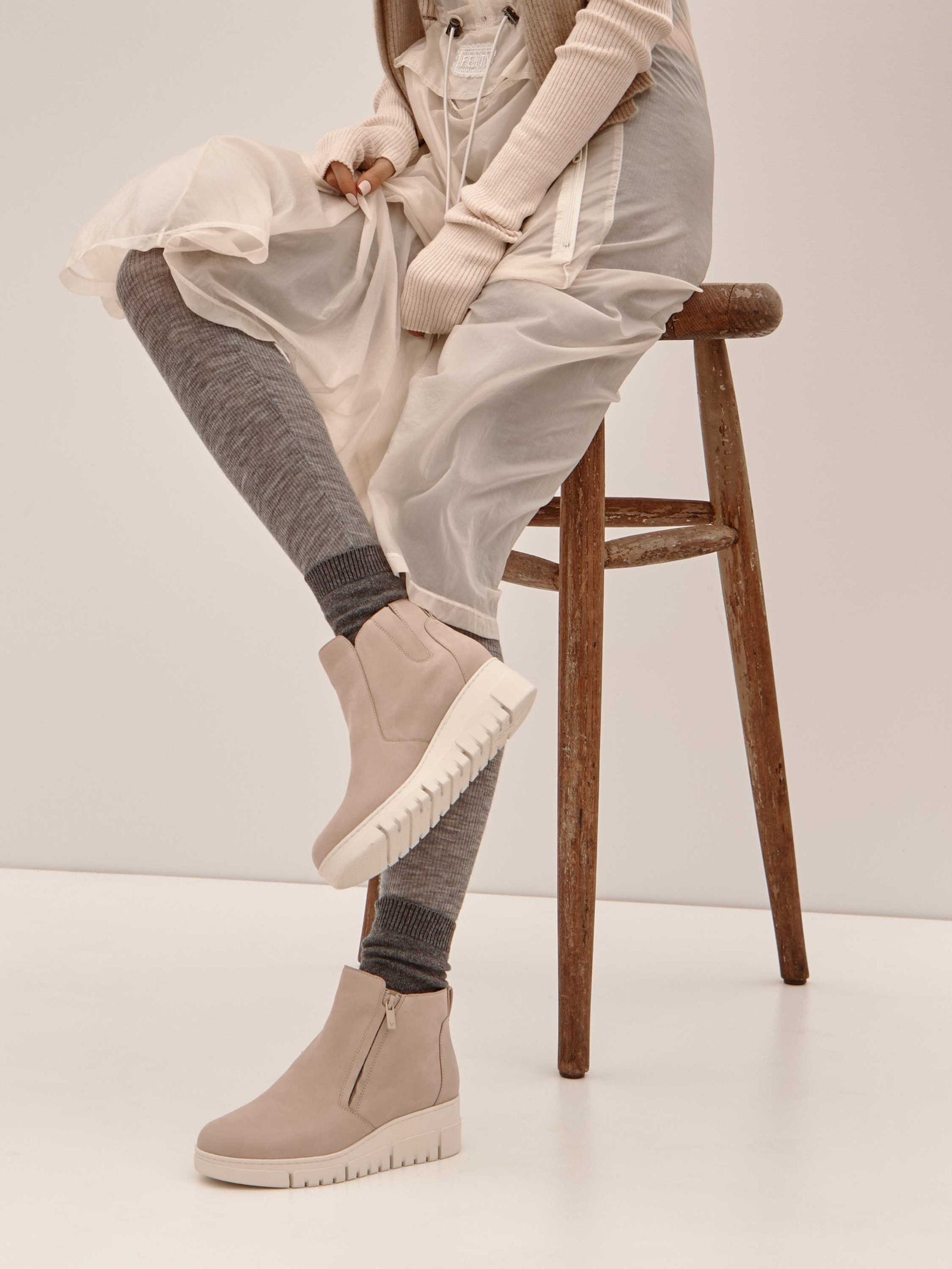 Buy Vionic Uptown Sur Wide Fit Leather Ankle Boots from Next Luxembourg
