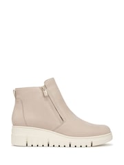 Vionic Uptown Sur Wide Fit Leather Ankle Boots - Image 2 of 11