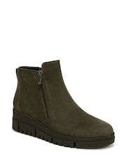 Vionic Uptown Sur Wide Fit Leather Ankle Boots - Image 4 of 11