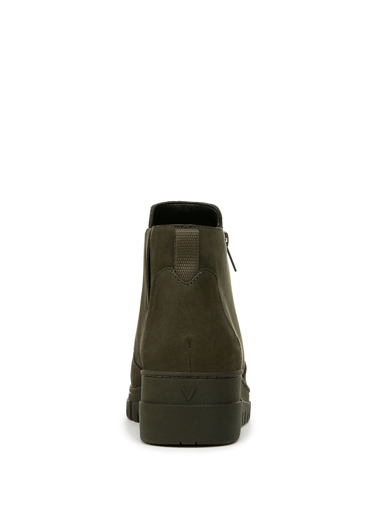 Vionic Uptown Sur Wide Fit Leather Ankle Boots - Image 6 of 11