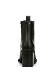 Vionic Truckee Wide Fit Block Heel Leather Ankle Boots - Image 5 of 10