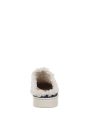 Mornarsko modra/bela - Vionic Uptown Faux Fur Lined Mule čevlji - Slika 5 iz 8
