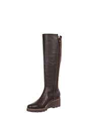 Vionic Wide Fit Ashland Knee High Leather Boots - Image 4 of 9
