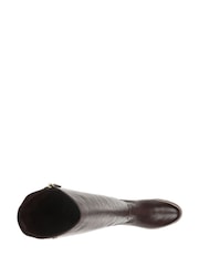 Vionic Wide Fit Ashland Knee High Leather Boots - Image 5 of 9