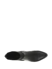 Vionic Barstow Stiefeletten aus Leder in breiter Passform, Schwarz - Bild 3 von 8