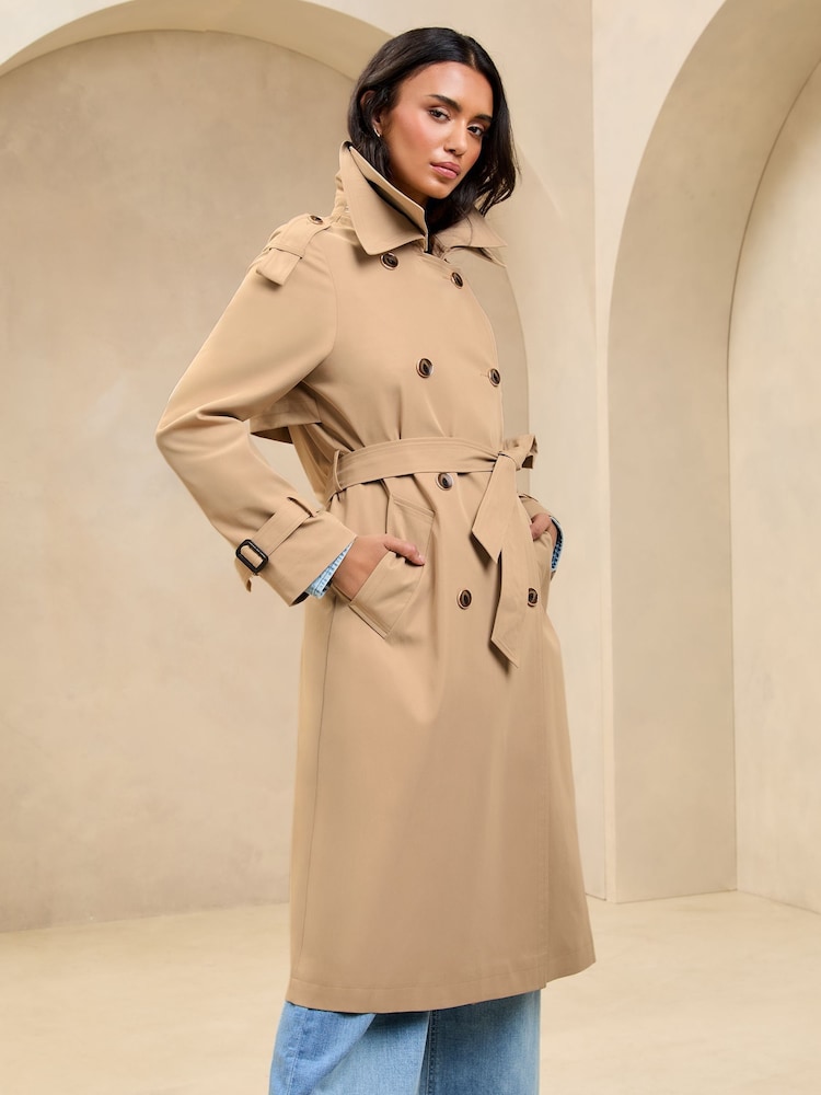 Lipsy Double Collar Trench Coat - Imagen 4 de 4 Lipsy Double Collar Trench Coat - Imagen 4 de 4