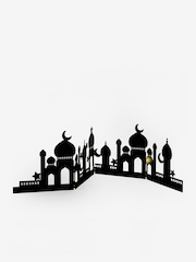 Black Eid Lit Metal Garland - Image 3 of 3