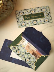 Set of 5 Blue Eid Money Wallets - Image 3 of 4