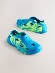 Blue Marble Lightweight Slip On Beach Sandals - Image 1 of 5