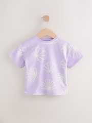 Lilac Purple Tops 3 Pack (3mths-7yrs) - Image 4 of 7