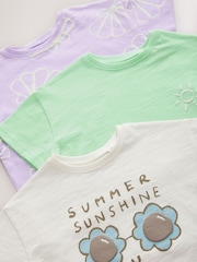 Lilac Purple Tops 3 Pack (3mths-7yrs) - Image 6 of 7