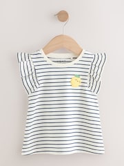 Rot/Geblümt - Vest Tops 4 Pack (3mths-7yrs) - Image 5 of 5