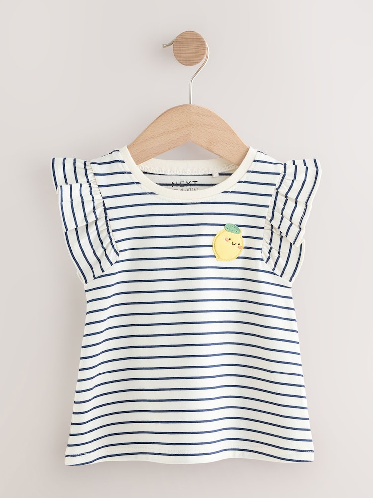 Rot/Geblümt - Vest Tops 4 Pack (3mths-7yrs) - Image 5 of 5