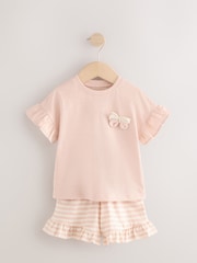 Blue Top and Shorts Set 3 Pack (3mths-7yrs) - Image 3 of 7