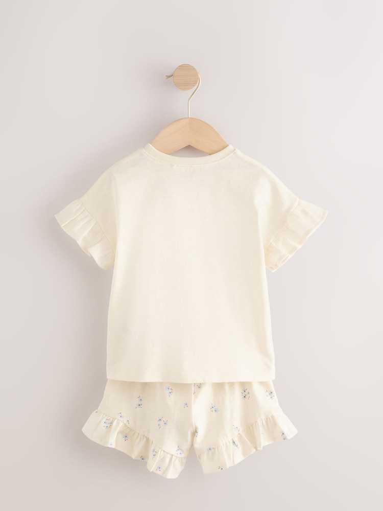 Blue Top and Shorts Set 3 Pack (3mths-7yrs) - Image 5 of 7