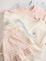 Blue Top and Shorts Set 3 Pack (3mths-7yrs) - Image 6 of 7