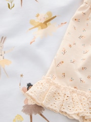 Pink Bunny Top and Shorts Set 3 Pack (3mths-7yrs) - Image 3 of 4
