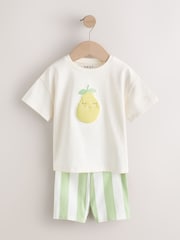 Pink Short Set 2 Pack (3mths-7yrs) - Image 4 of 8
