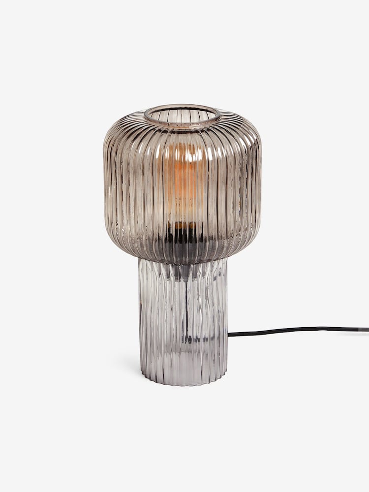 MADE.COM Grey Briz Table Lamp - Image 4 of 5