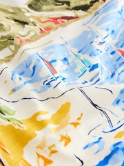 White Beach 100% Cotton Short Sleeve Graphic Print T-Shirt (3mths-8yrs) - Image 3 of 4