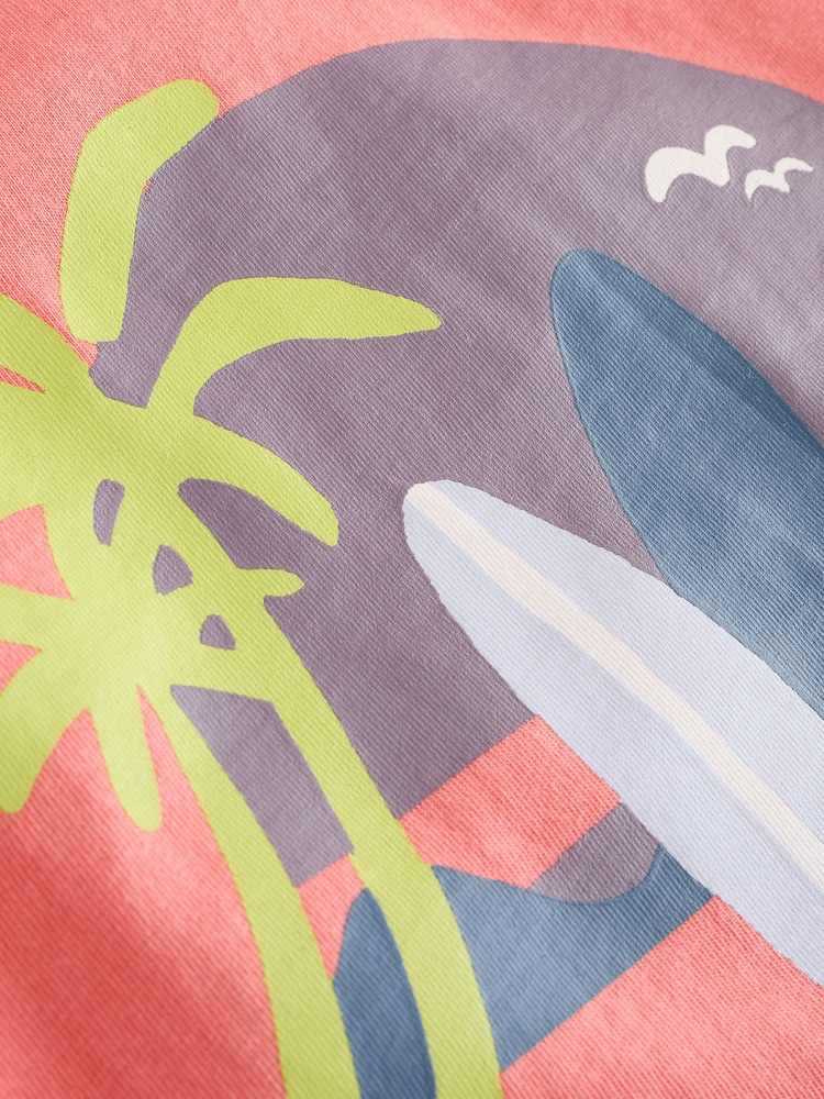 Weiß Sonnenschein und Meer - Kurzärmelige T-Shirts, 3er-Pack (3 Monate–7 Jahre) - Bild 7 von 7